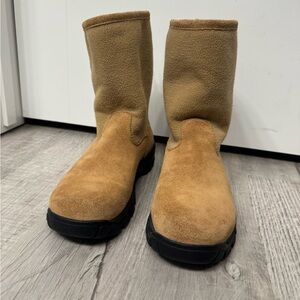 Land’s End Tan Suede Boots